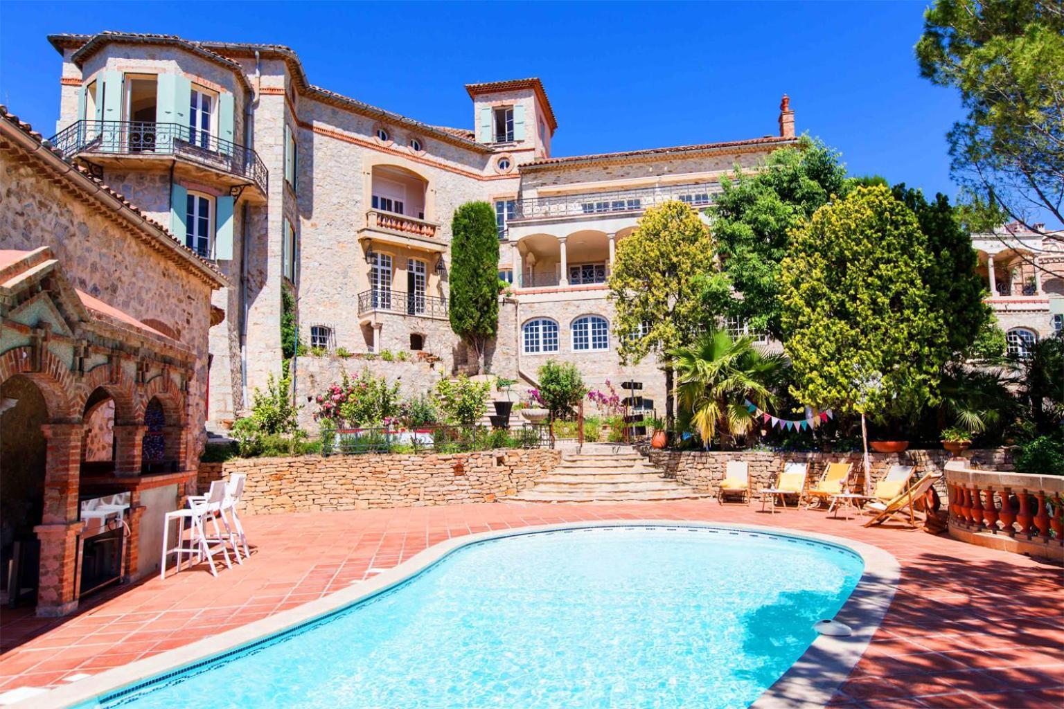 Le Chateau Des Costes Le Castellet  Buitenkant foto