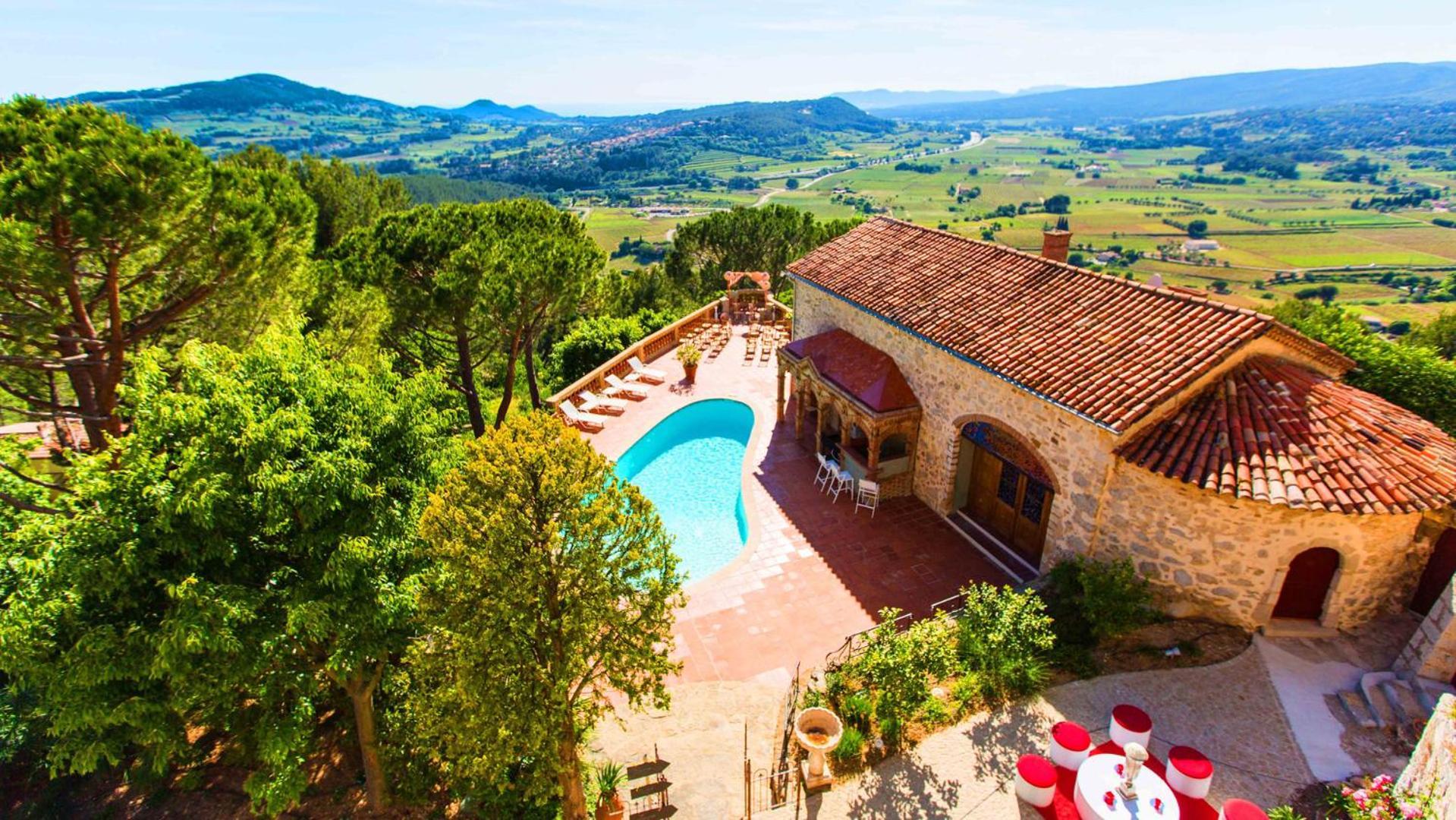 Le Chateau Des Costes Le Castellet  Buitenkant foto
